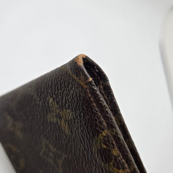 Louis Vuitton Multiple Wallet Card Slots Monogram Coated Canvas Cowhide Leather - Picture 6 of 11